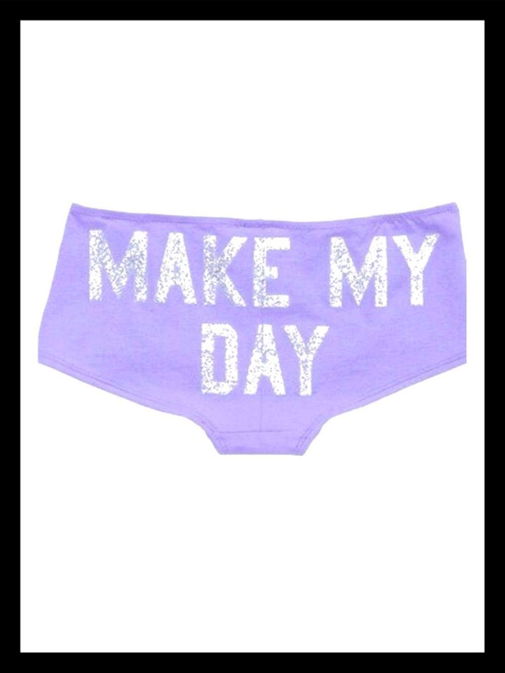 💕ⓅⒾⓃⓀ ⓋⓈ “MAKE MY DAY” Low Rise Boy Short Panties ✨NWT💕